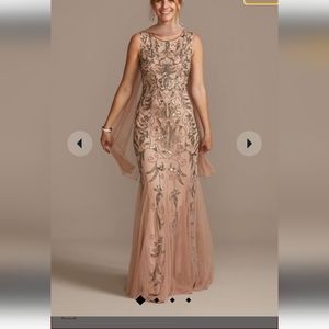 beaded sequin embellished dress WGIN09182